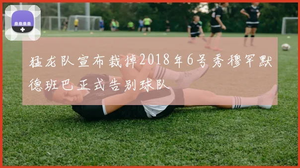 猛龙队宣布裁掉2018年6号秀穆罕默德班巴正式告别球队