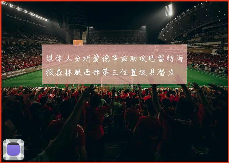 媒体人分析爱德华兹助攻巴雷特海报森林狼西部第三位置极具潜力