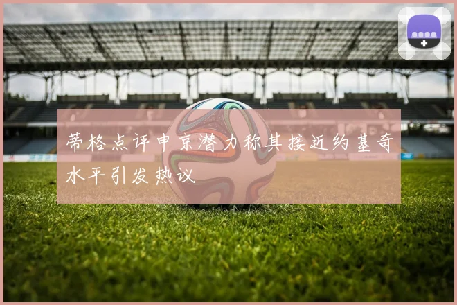 蒂格点评申京潜力称其接近约基奇水平引发热议